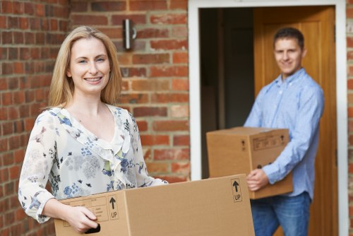 Furniture and household items packed safely for relocation in Acton
