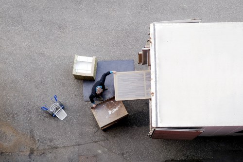 Acton Movers team supporting recycling and reuse on a move
