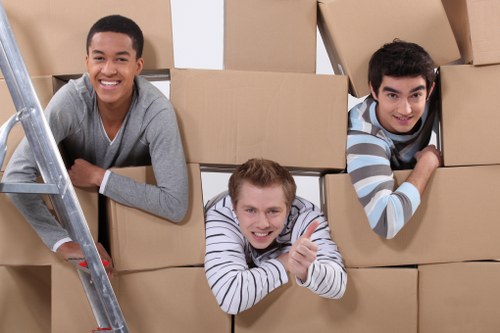Removal truck for furniture and household item transport