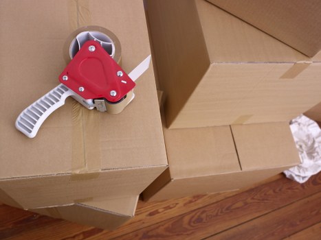 Careful packing and loading services for household belongings