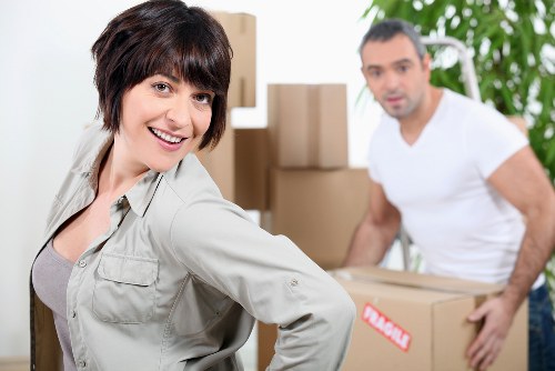 Commercial packing and unpacking services for an office relocation in Acton