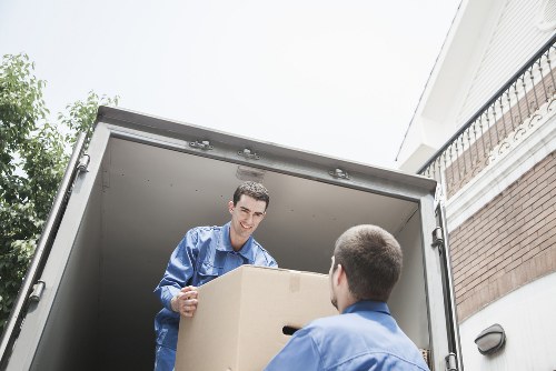 Furniture wrapped for safe removals in Acton