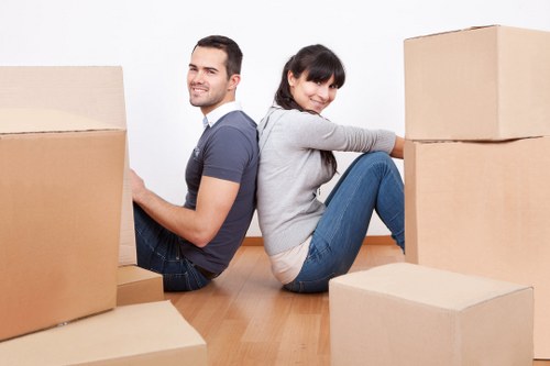 Safe handling of computers and office technology during an Acton office move