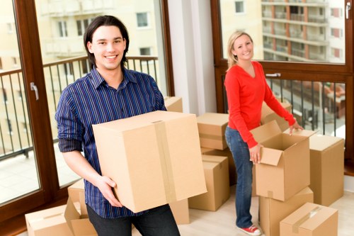 Office furniture and workstations being relocated in Acton