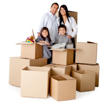 Staff preparing for a commercial relocation in Acton